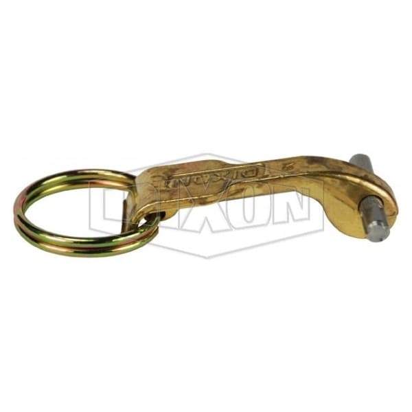 Standard Cam and Groove Handle, Brass, Domestic